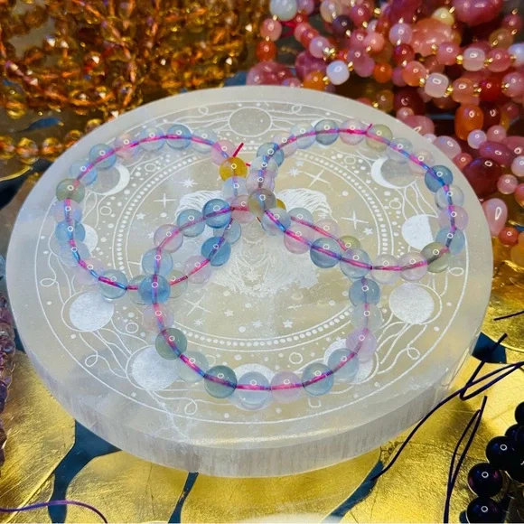 Morganite Gemstone Quality Bracelet MBH - Picture 2 of 4